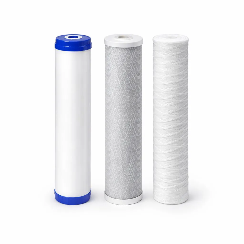 7-stage water filter cartridge set, installation included